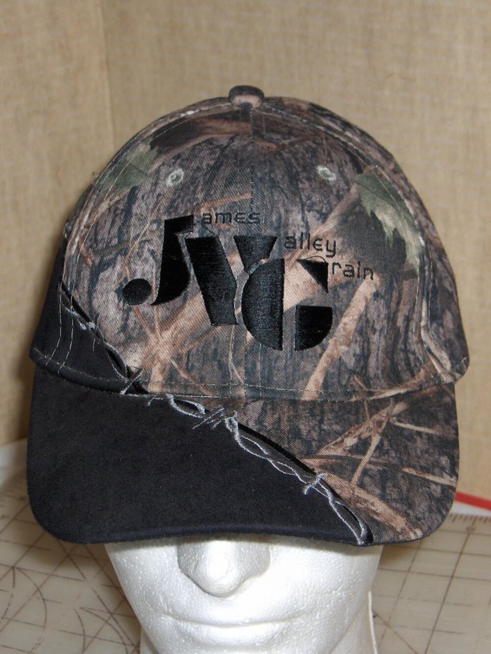 James Valley Grain, Camo Cap, Size Adjustable, Never Worn